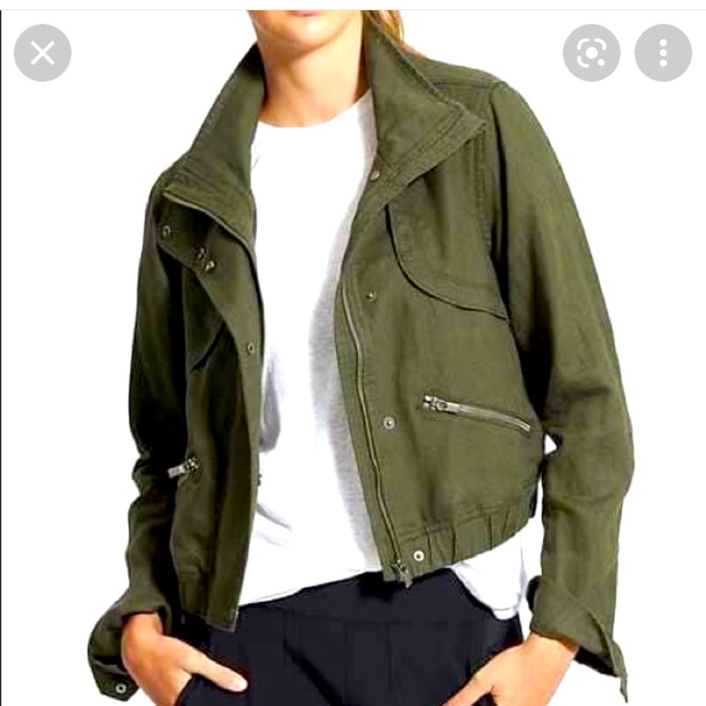 Athleta Sahara Linen Jacket